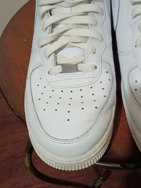 Nike Air Force 1 \'07 Mid Shoes Mens Size 11.5 White Mid Top Sneakers CW2289-111 main image 5